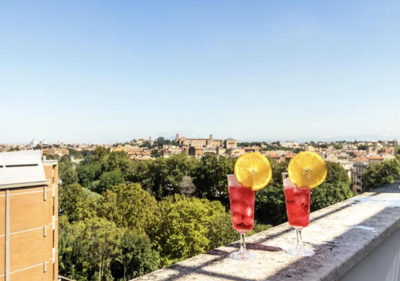Terrace With Tiber View - Trastevere Rom Eksteriør billede