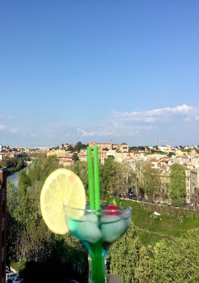 Terrace With Tiber View - Trastevere Rom Eksteriør billede